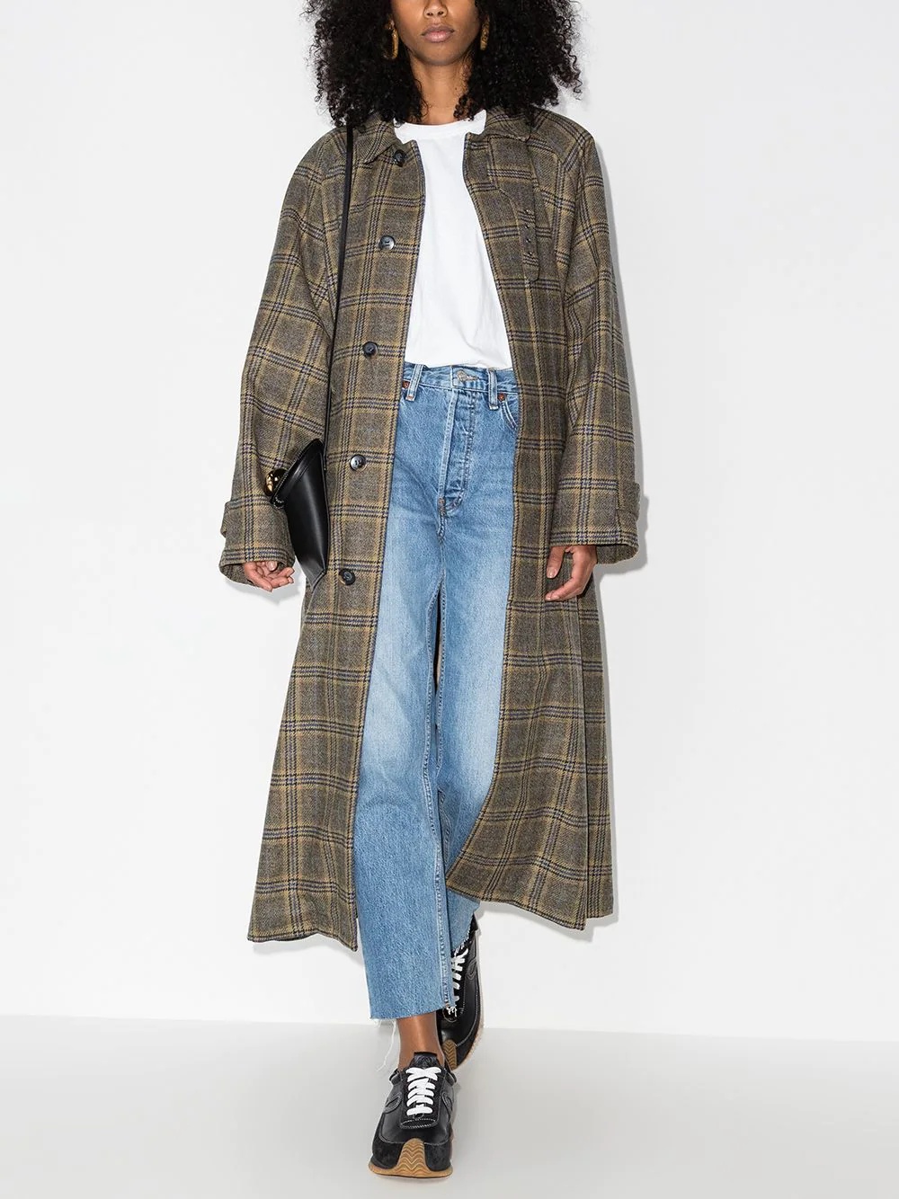 Stove Pipe cropped jeans - 5