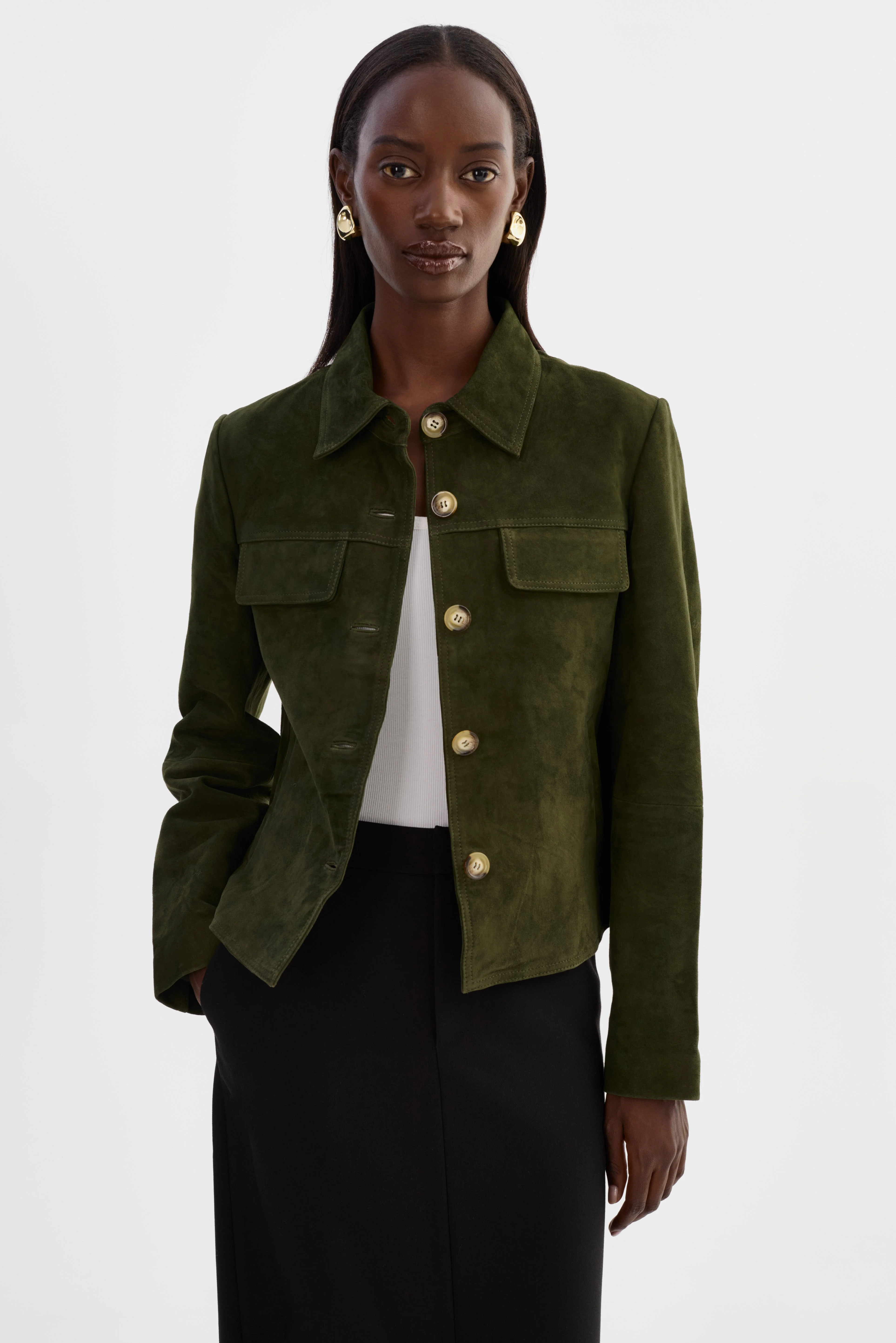 JOLENE | Suede Jacket - 1