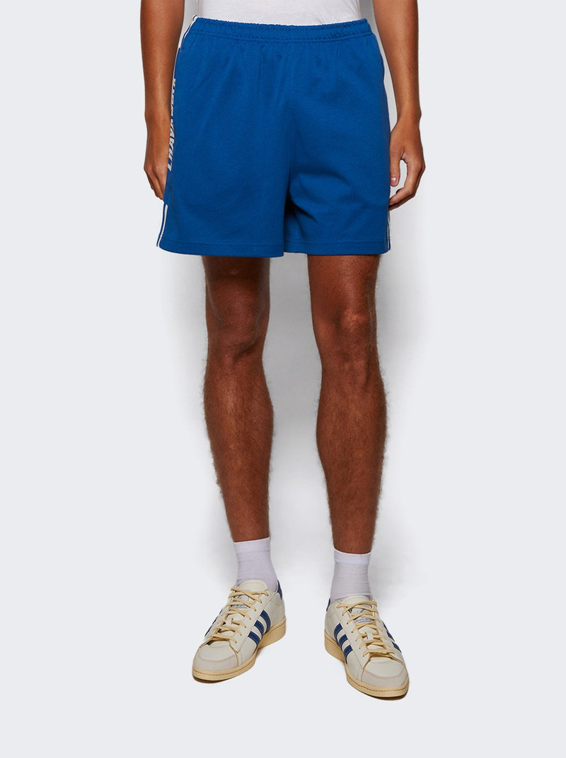 adidas X Willy Chavarria Gym Shorts Marine Blue outlook