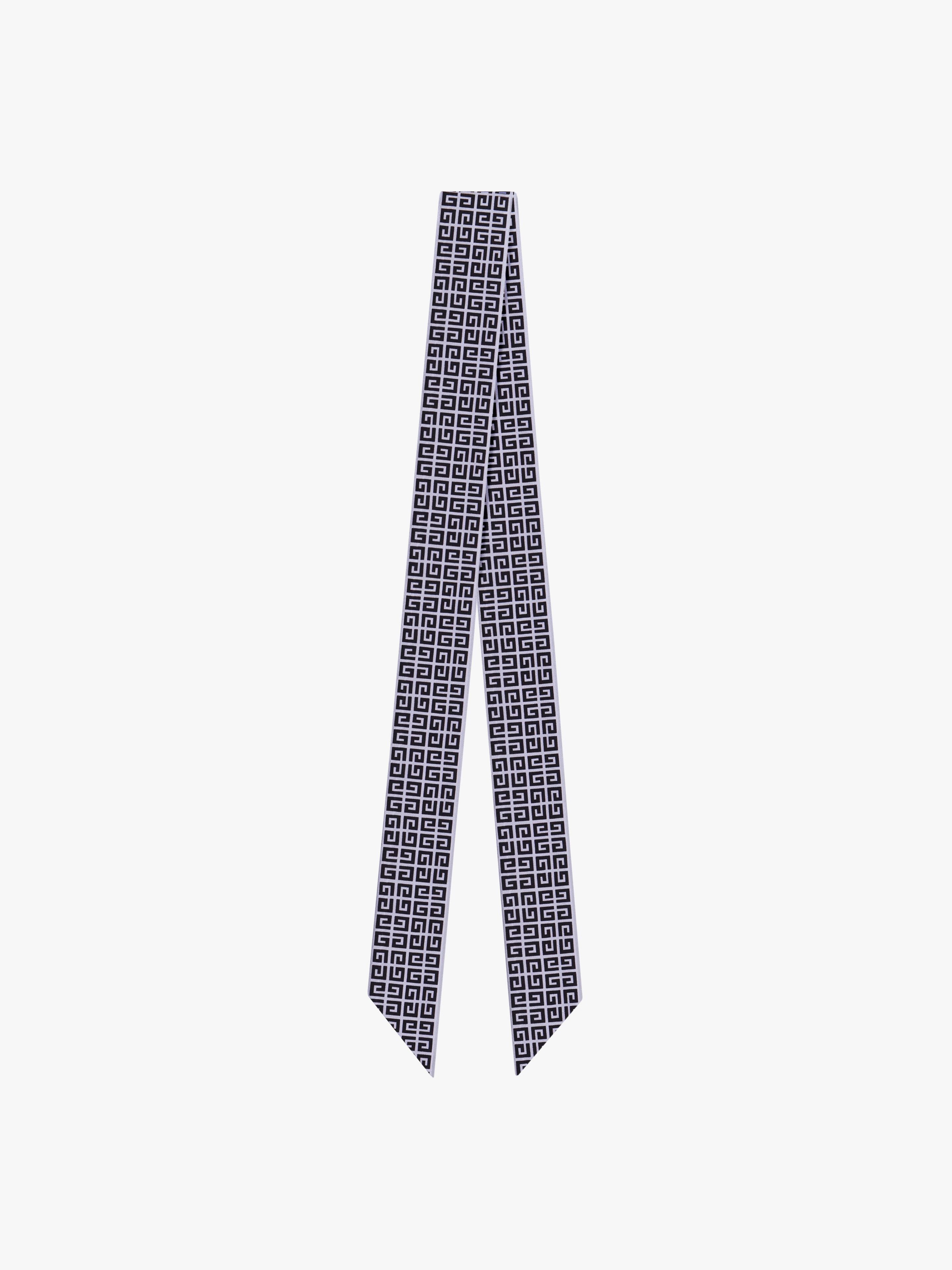 4G SCARF IN SILK - 1