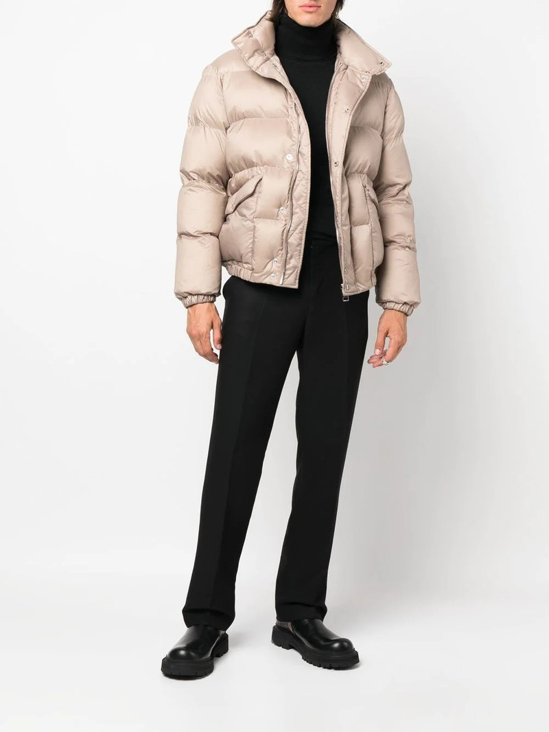 Alexander McQueen Graffiti-print puffer jacket outlook
