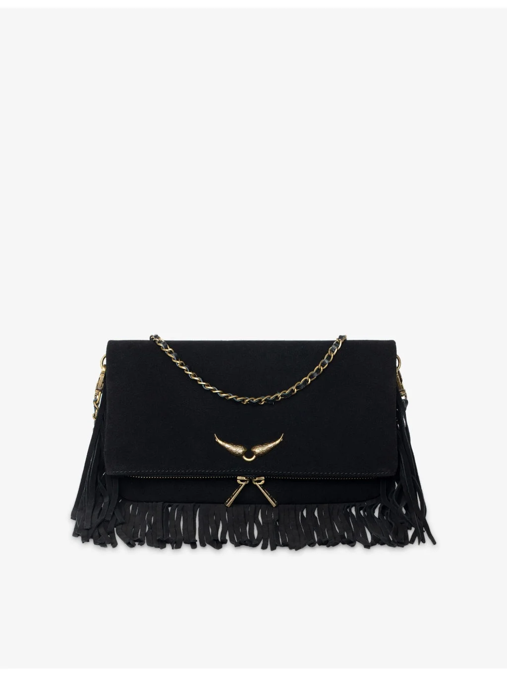 Rock Suede Shoulder Bag - 1