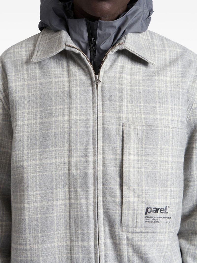 Samara checked zip shirt 4