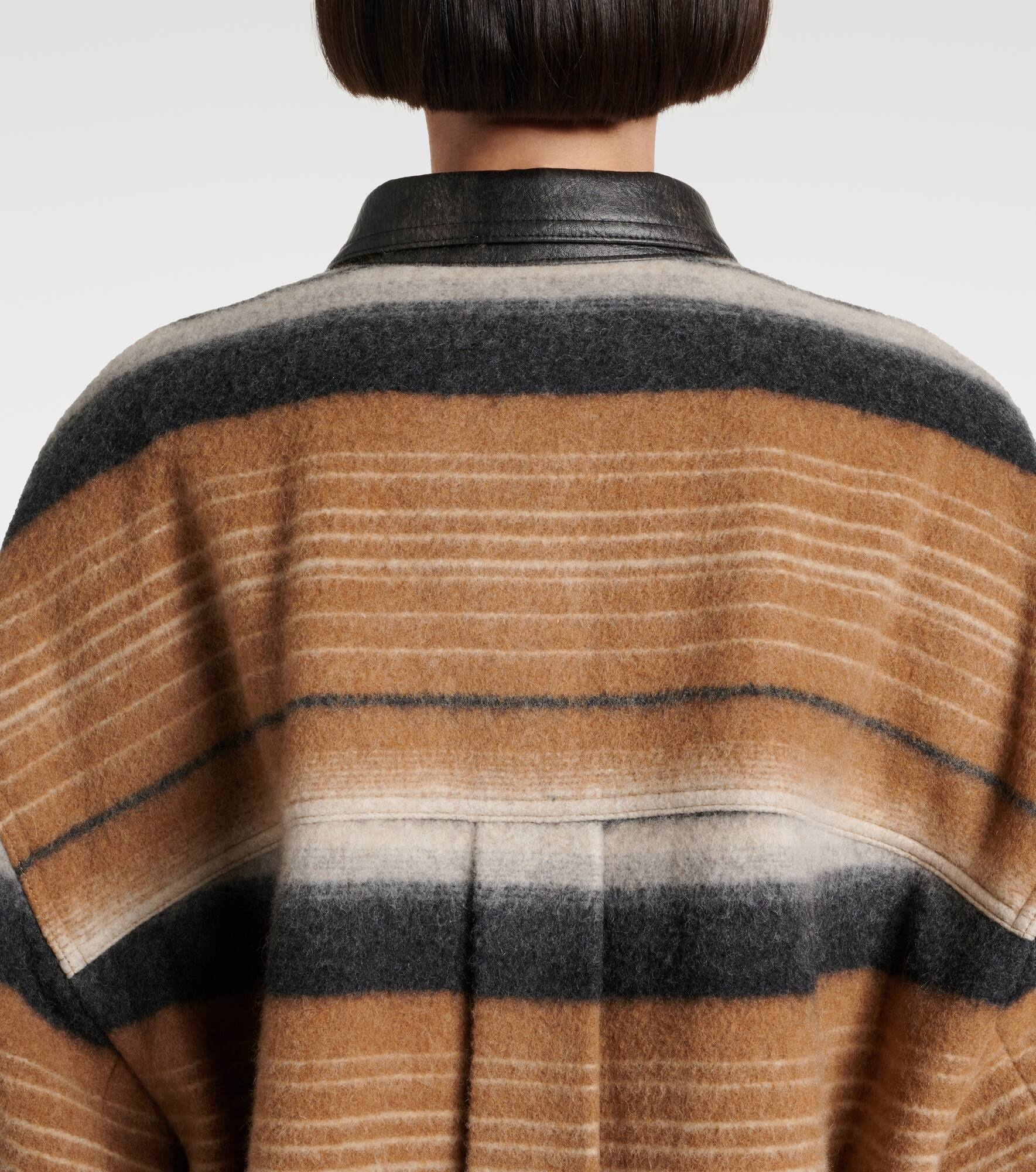 Djilaga wool-blend coat - 6