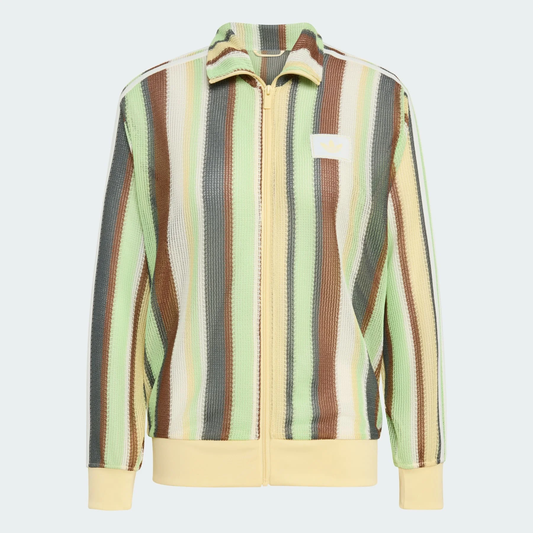 ADIDAS ORIGINALS SUMMER GLOW KNITTED FIREBIRD TRACK TOP - 1