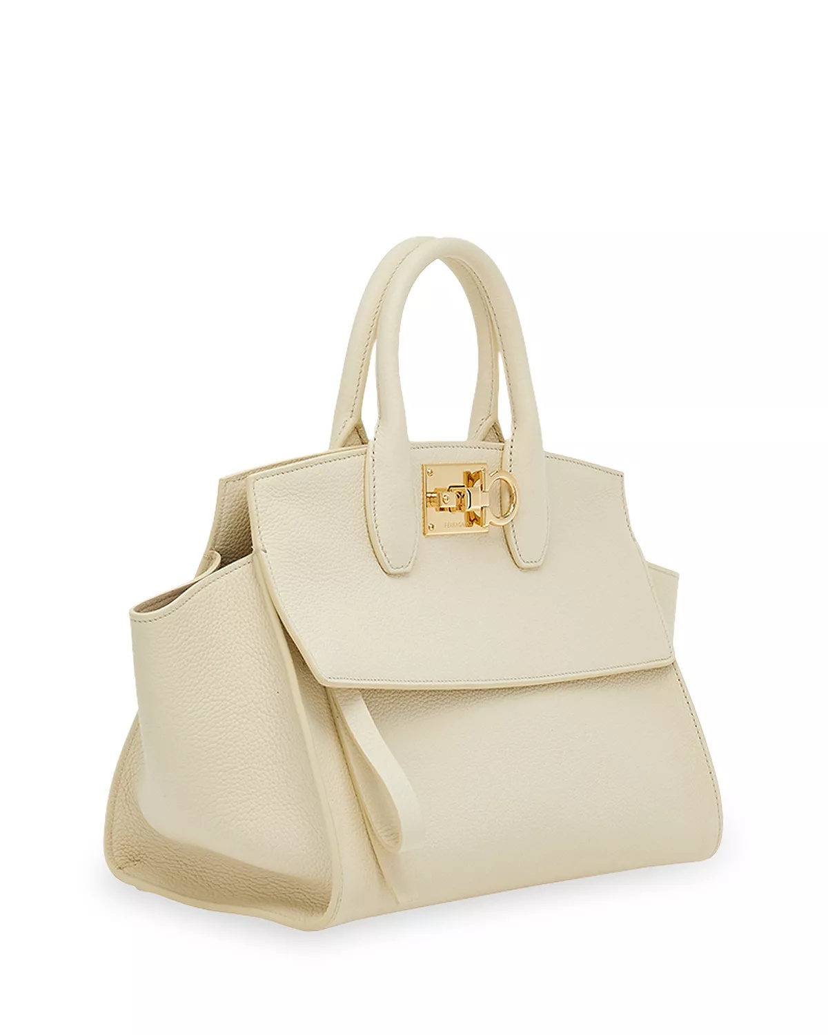 Studio Soft Small Leather Top Handle Bag - 3