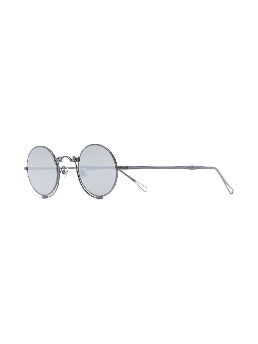 round-frame tinted sunglasses - 2