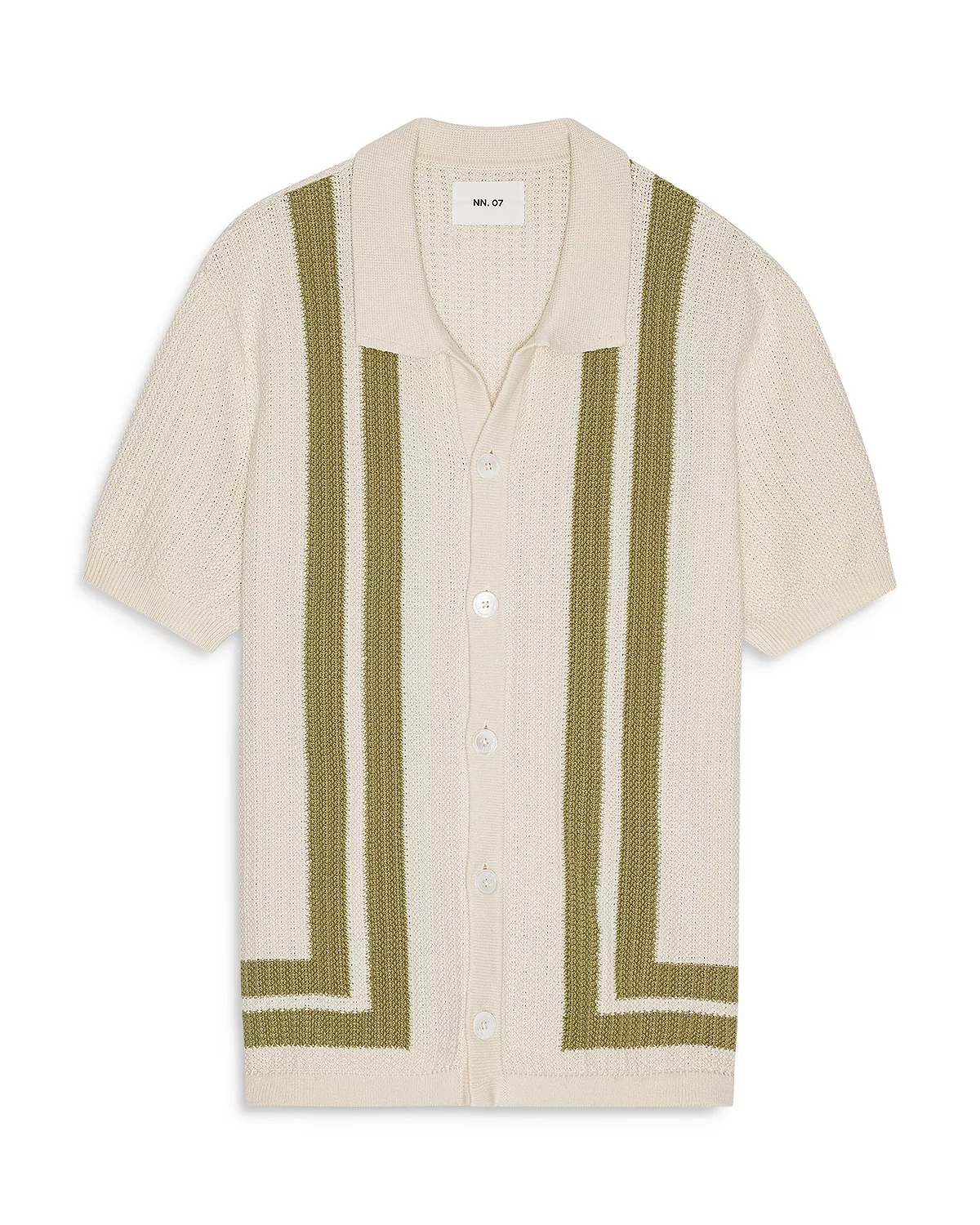 Ares Knit Button Down Shirt - 5