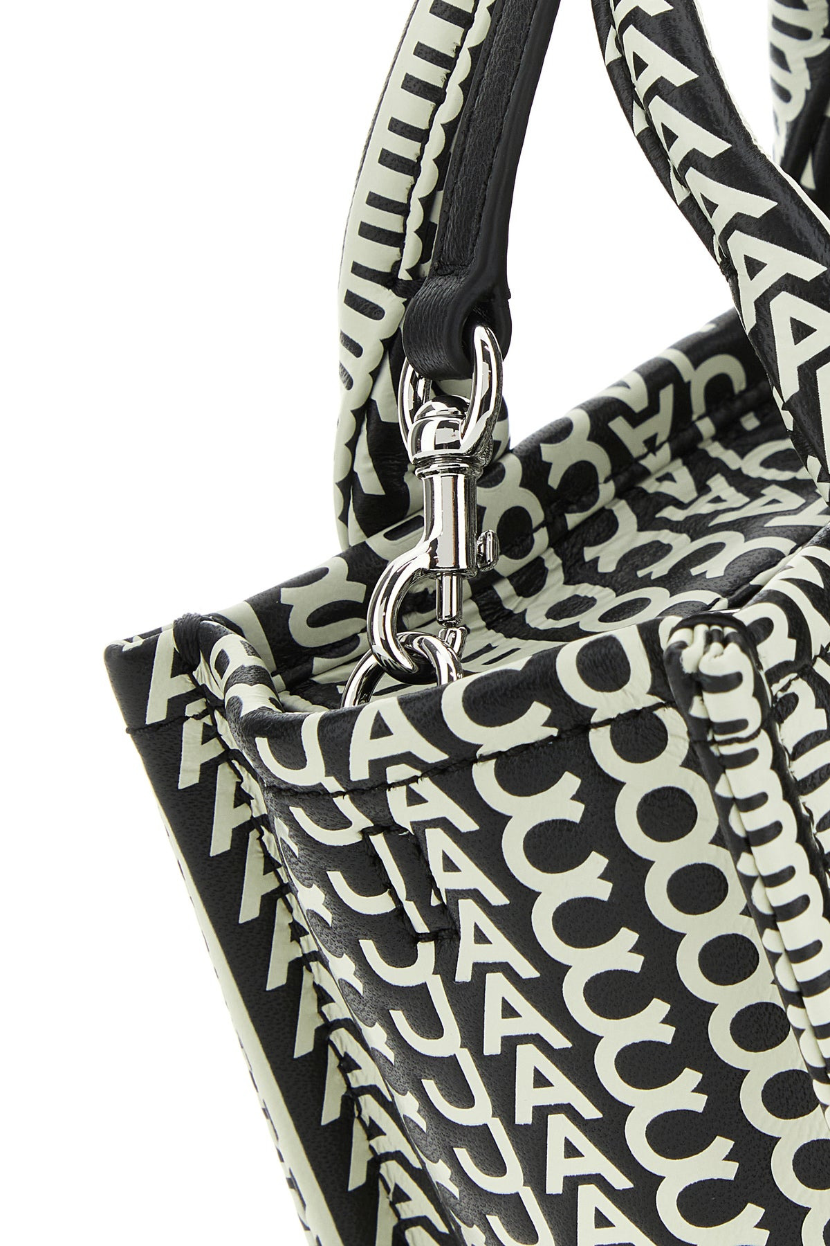 Printed leather micro The Monogram handbag - 4