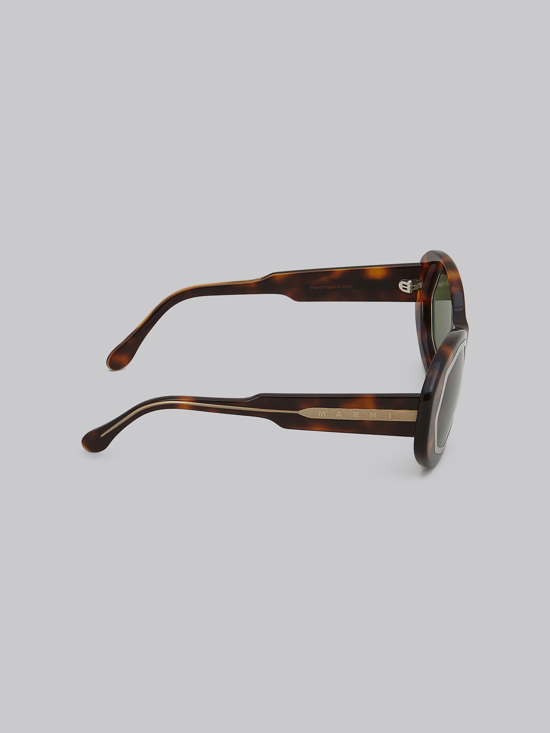 TORTOISESHELL MOUNT BRUMO ACETATE SUNGLASSES - 3