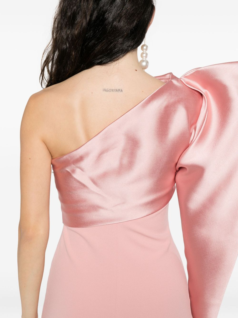 Tally panel-sleeve maxi dress - 5