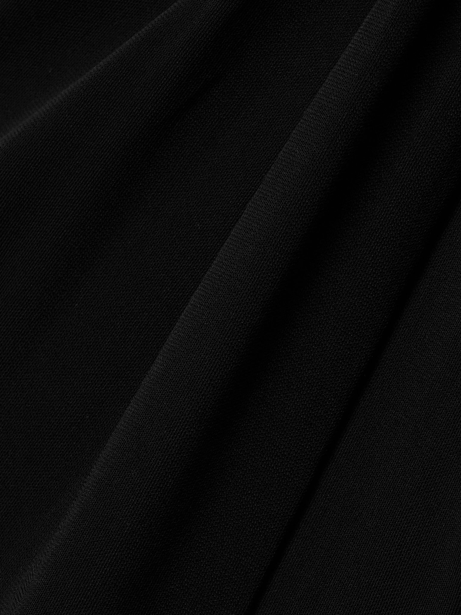 Tavi twist-front jersey dress Black - 4