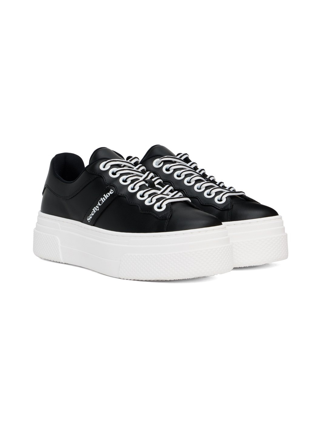 Black Essie Sneakers - 4