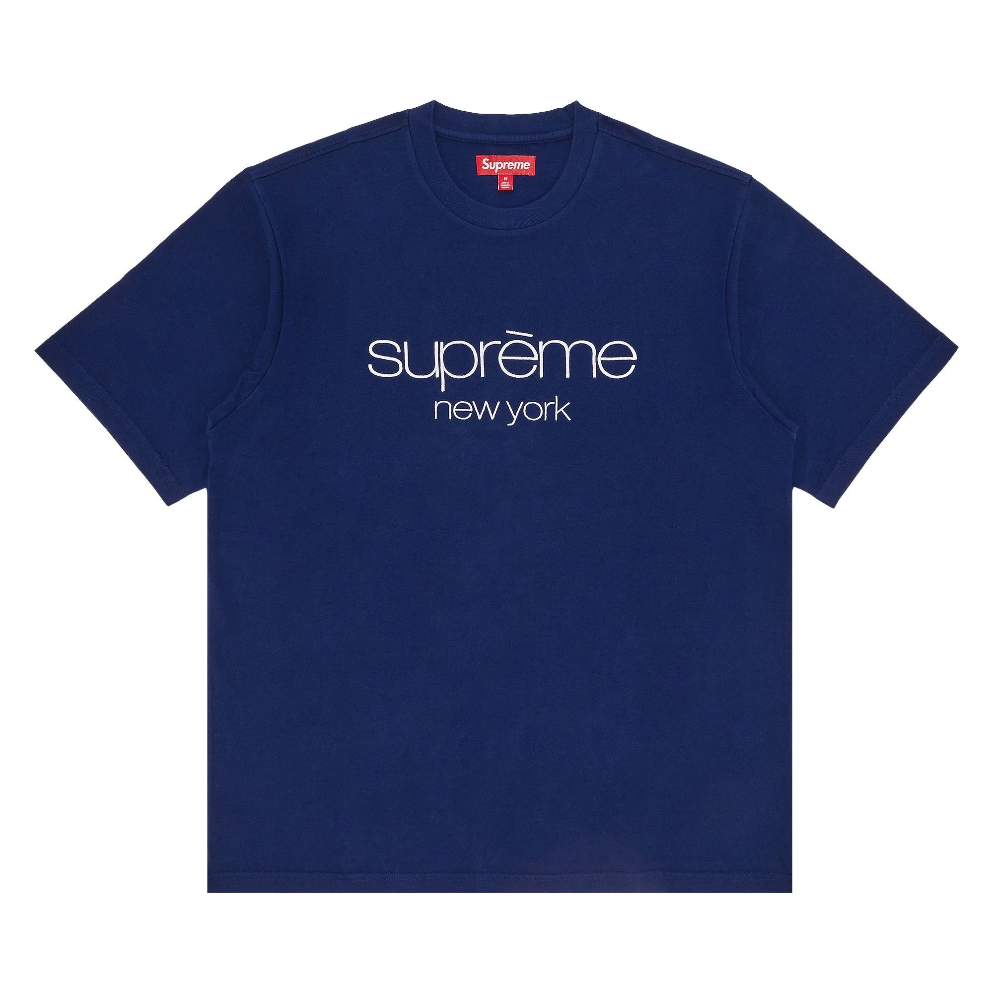 Supreme 22SS Classic Logo Tee NAVY M新品 Supreme Supreme Classic Logo Short-Sleeve Top 'Navy' - FW23KN82