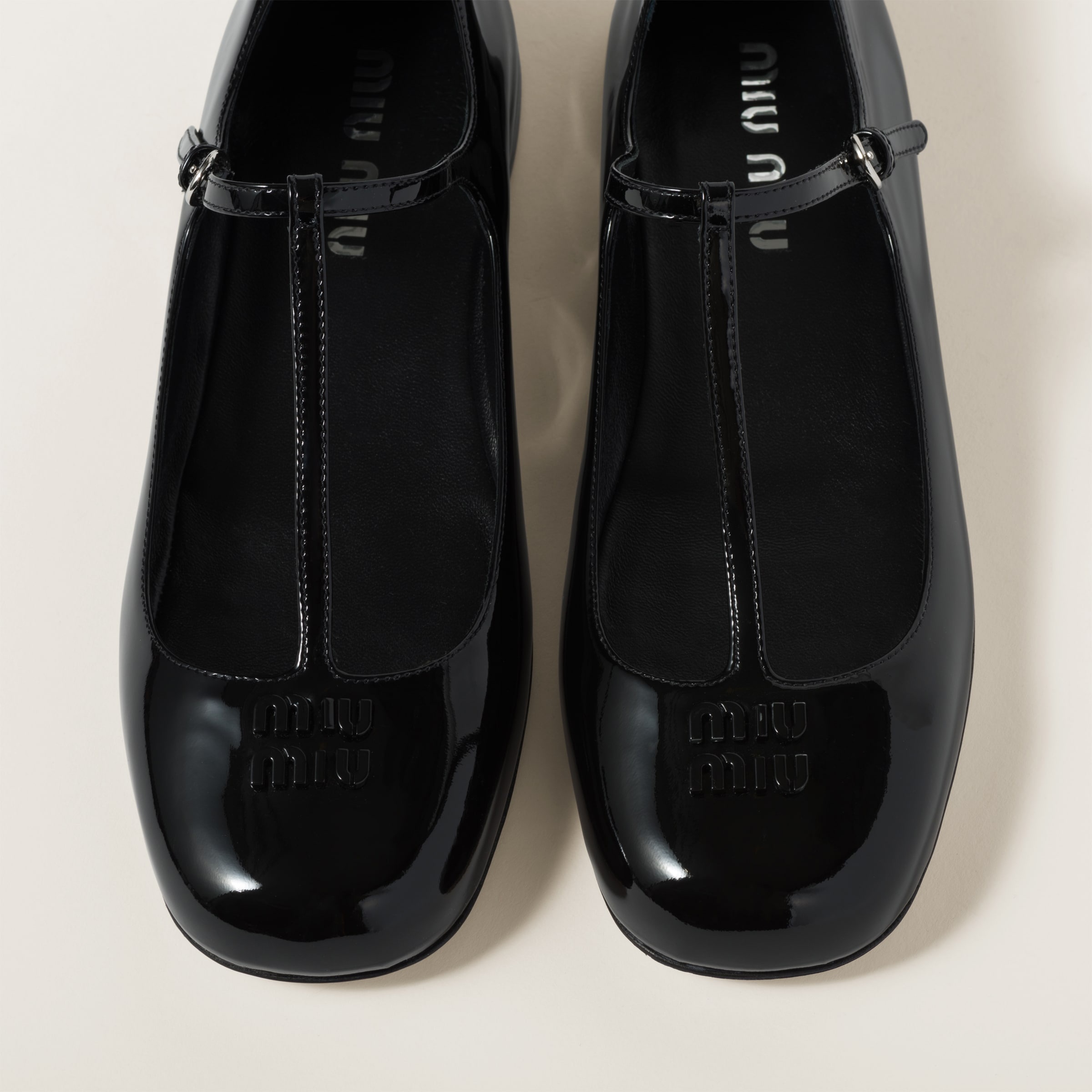 Patent leather ballerinas - 4