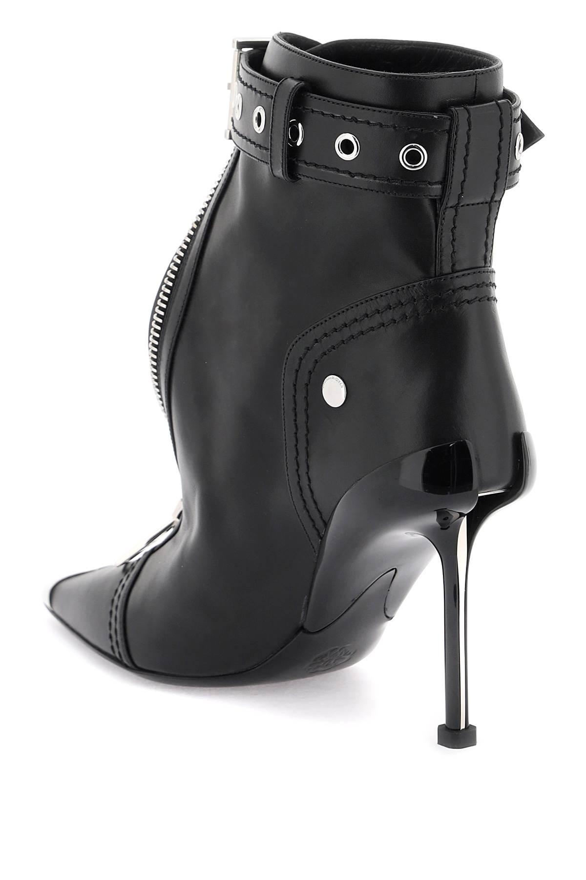 'SLASH BIKER' ANKLE BOOTS - 2