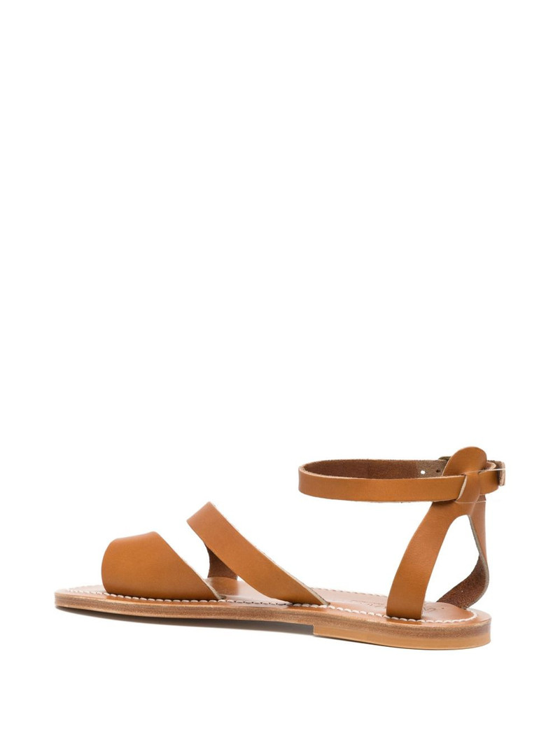 leather ankle-strap sandals 3