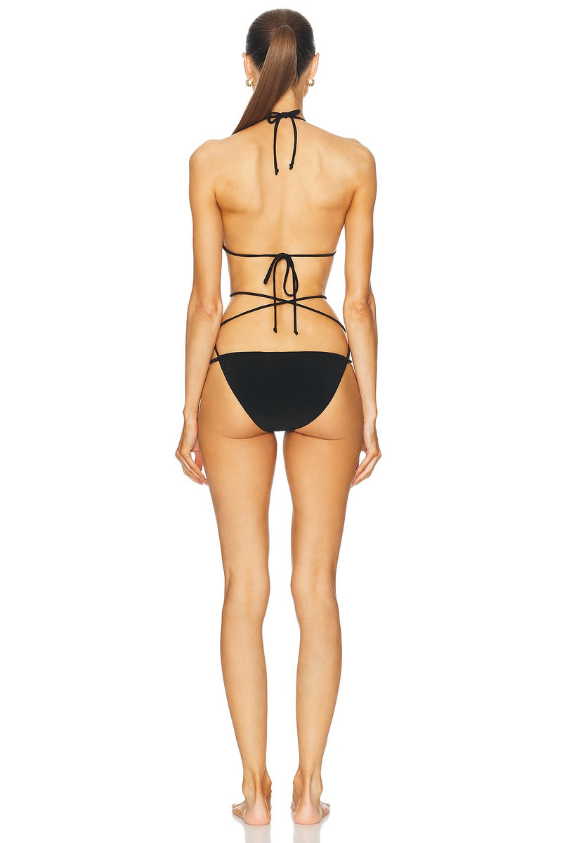 NORMA KAMALI Criss Cross Bikini Set outlook