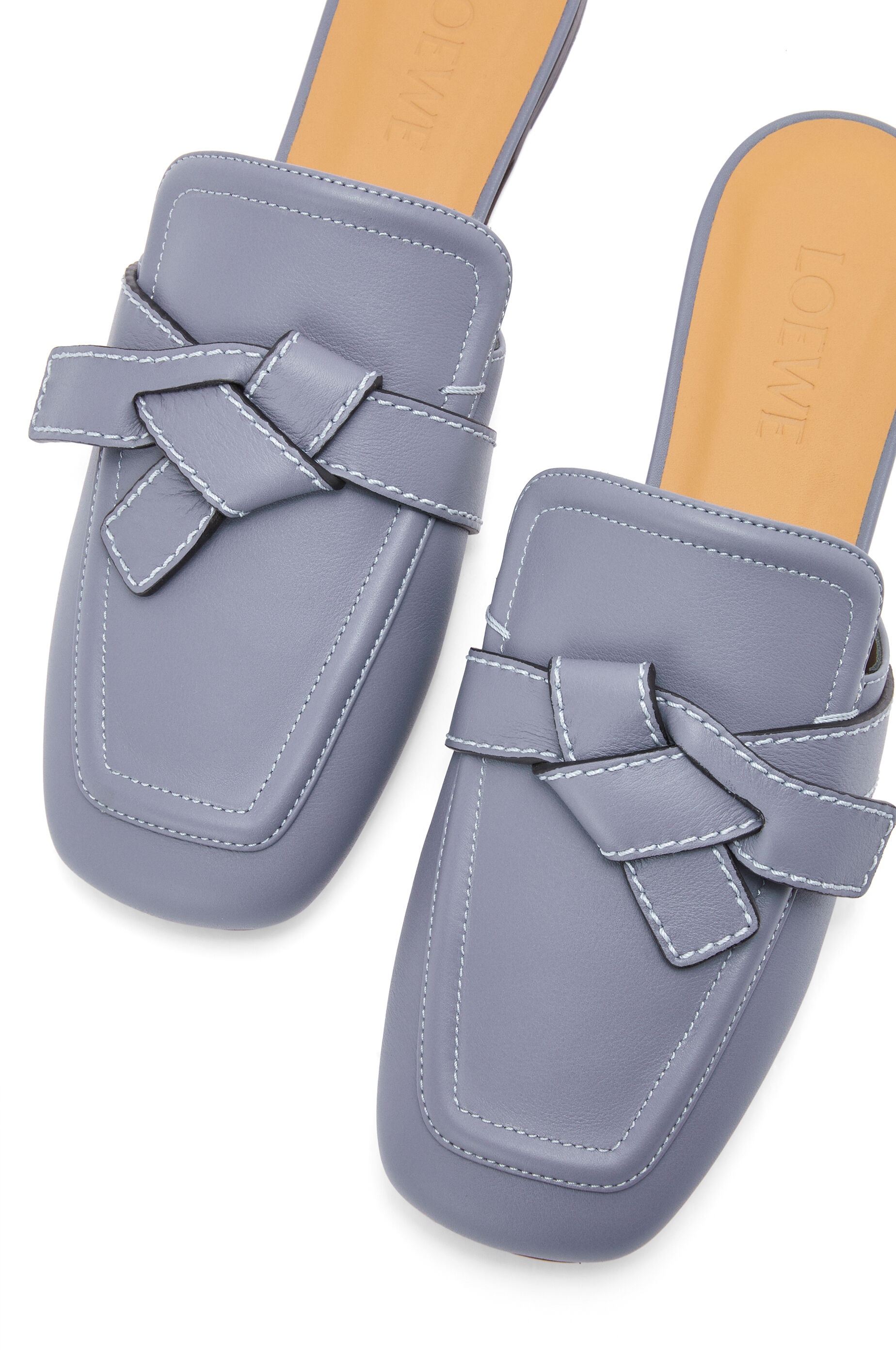 Gate flat mule in calfskin - 4