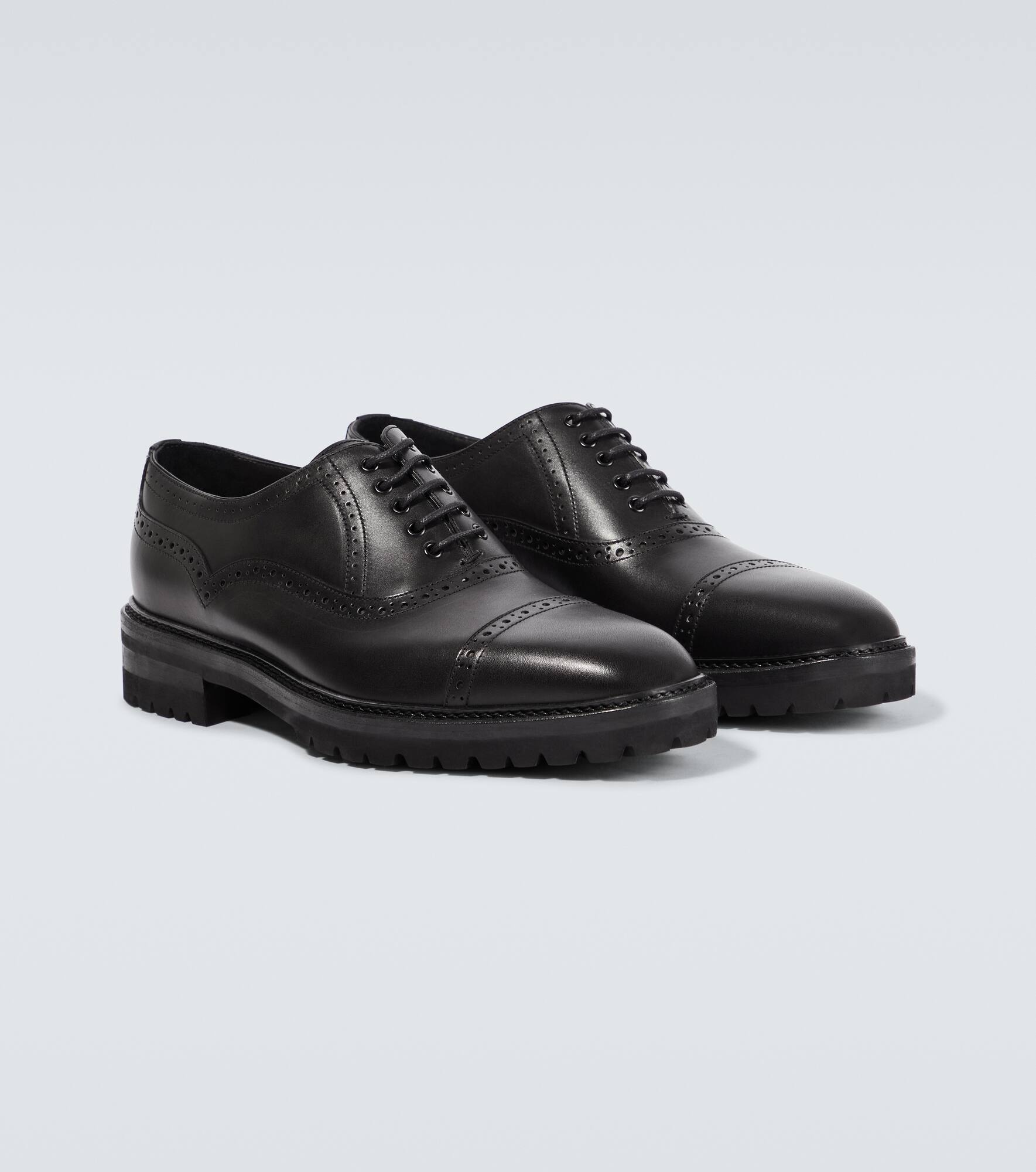 Norton leather Oxford shoes - 5