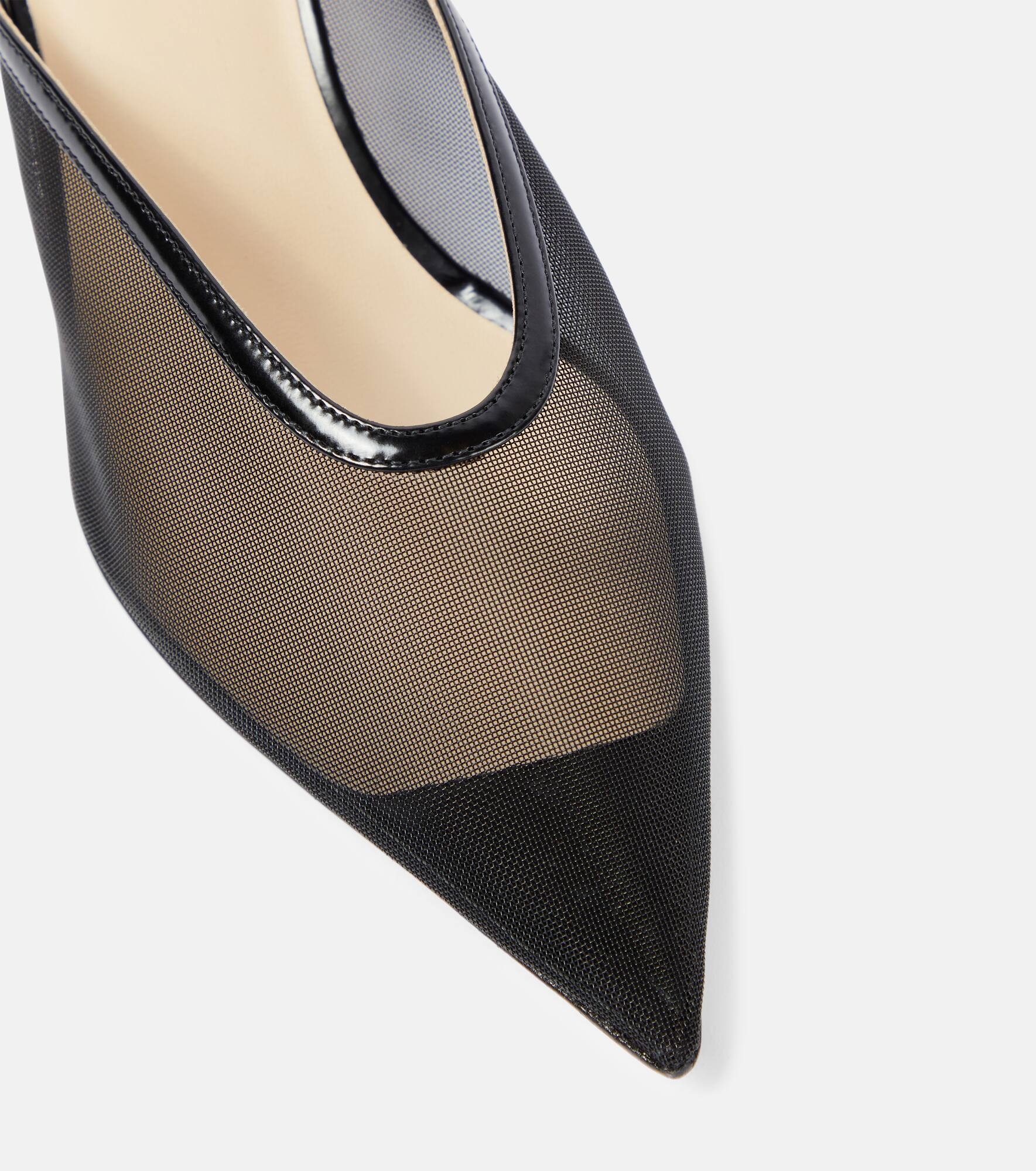 Venetian mesh mules - 6