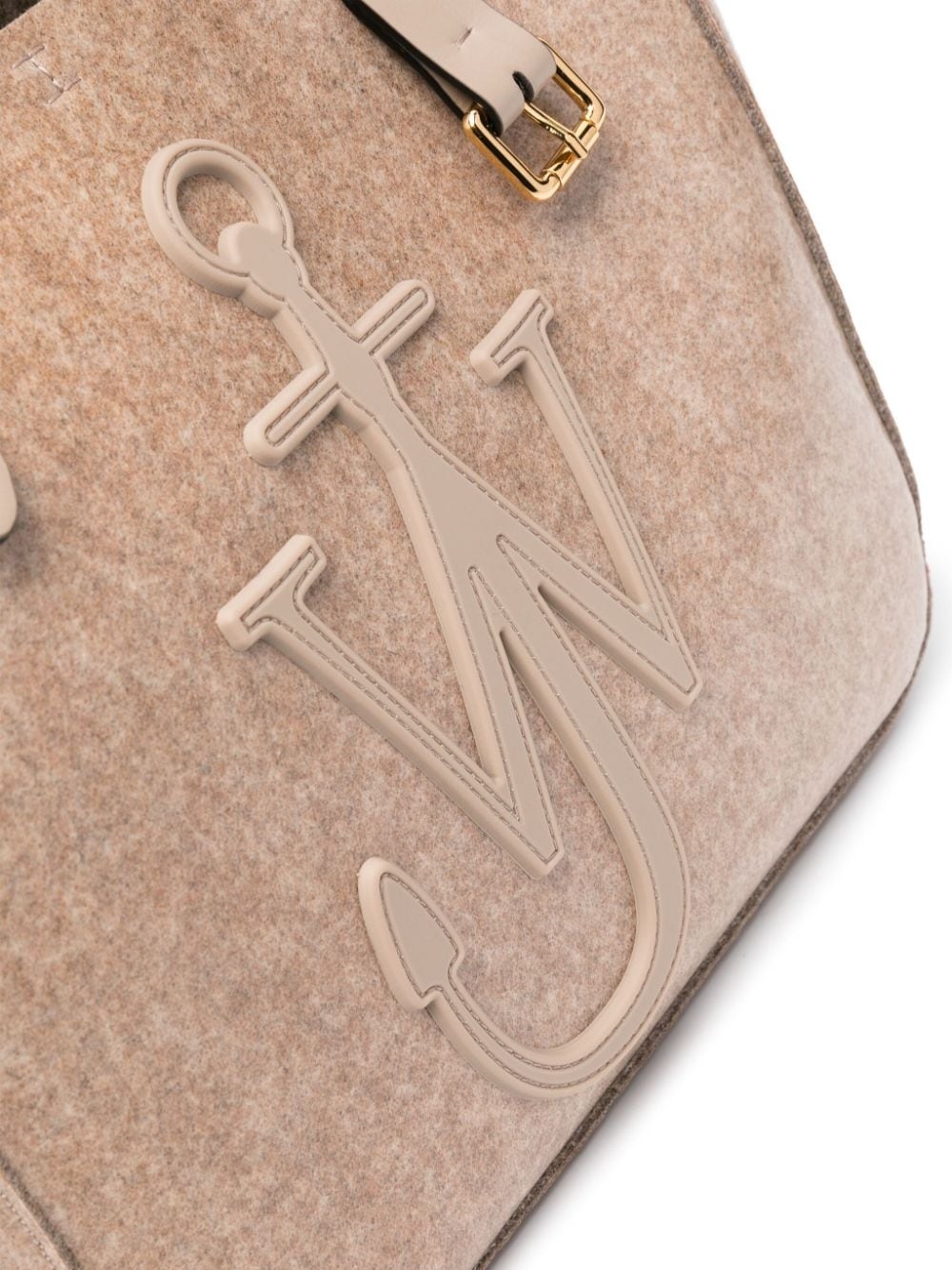 Belt Anchor-embroidered tote bag - 4