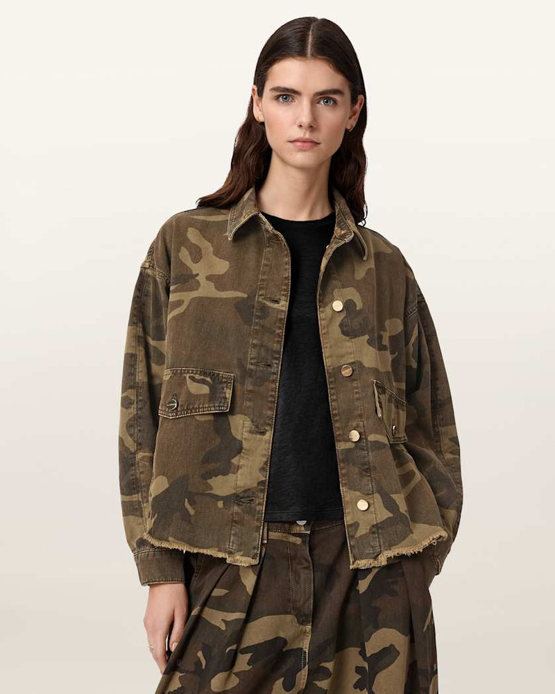 HETTIE OVERSIZED CAMO SHACKET 5