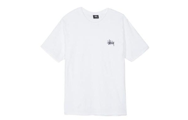 Stussy Classic Basic Printing Short Sleeve 'White' 1904257 - 2