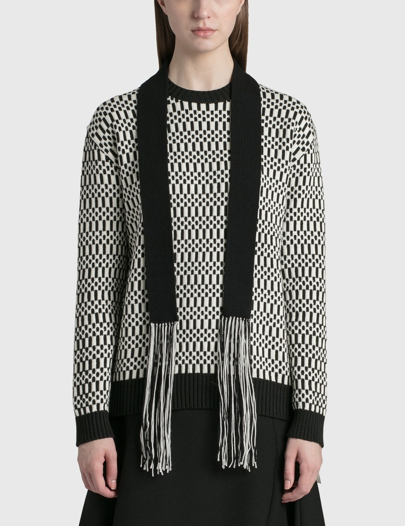 SWEATER WITH SCARF 1