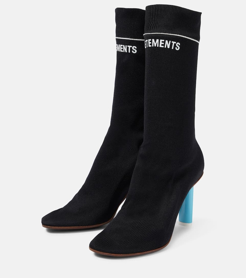 pointed sock-style boots 5