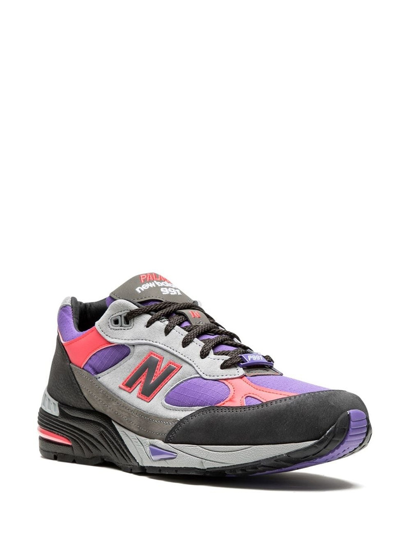 New Balance x Palace 991 "Purple" sneakers outlook