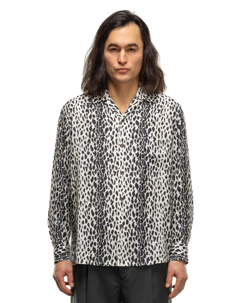 Hawaiian Shirt L/S Black 4