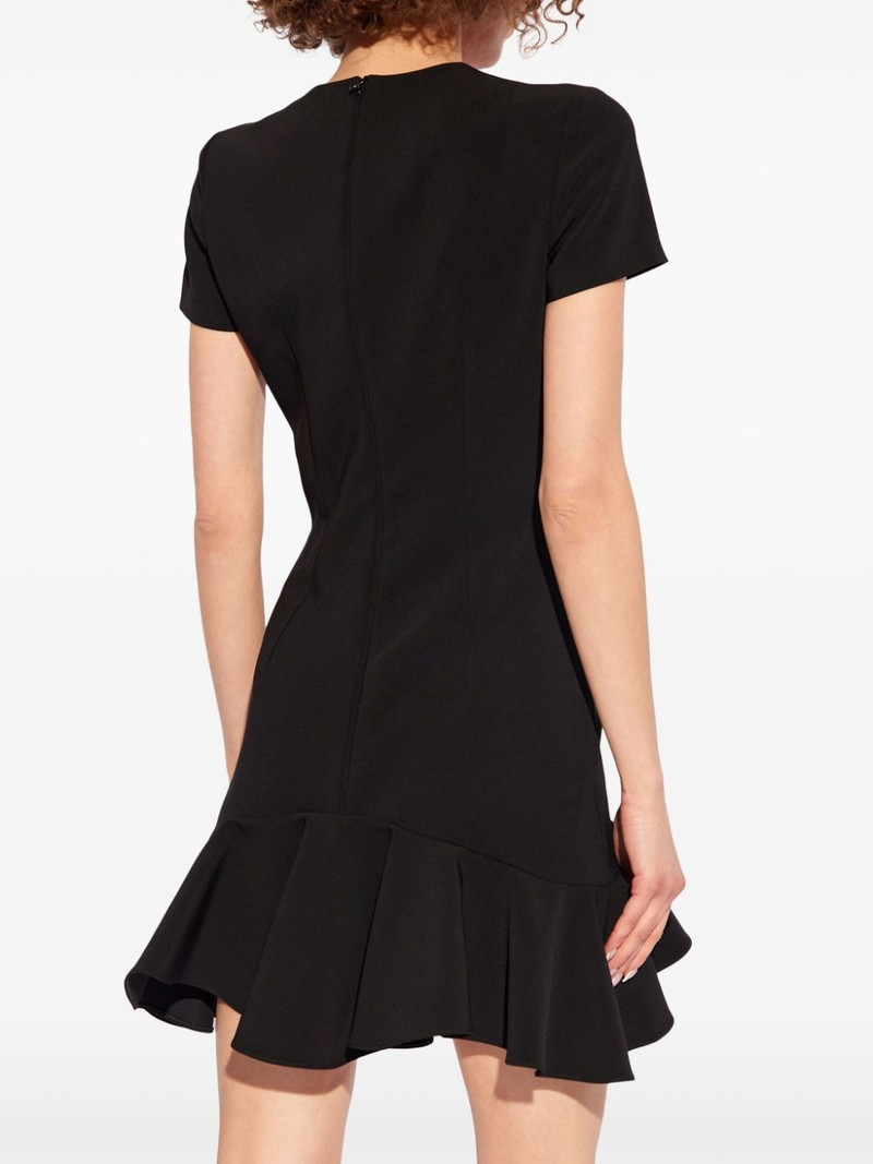ruffled-hem mini dress 4