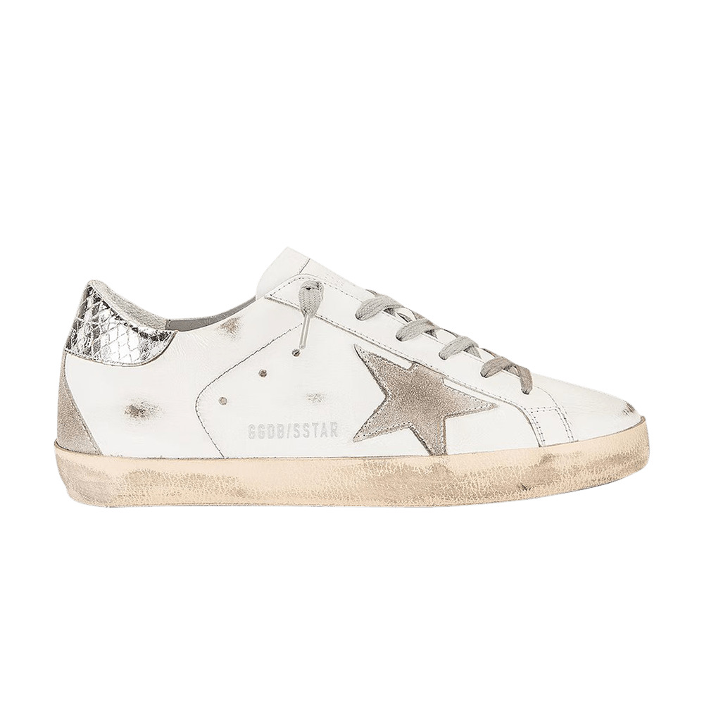 Golden Goose Wmns Superstar 'Silver Snakeskin' - 1