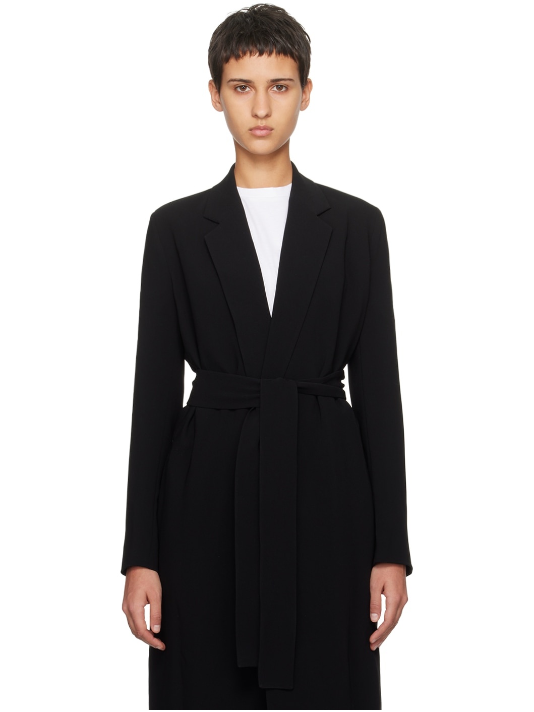 Black Harri Coat - 1