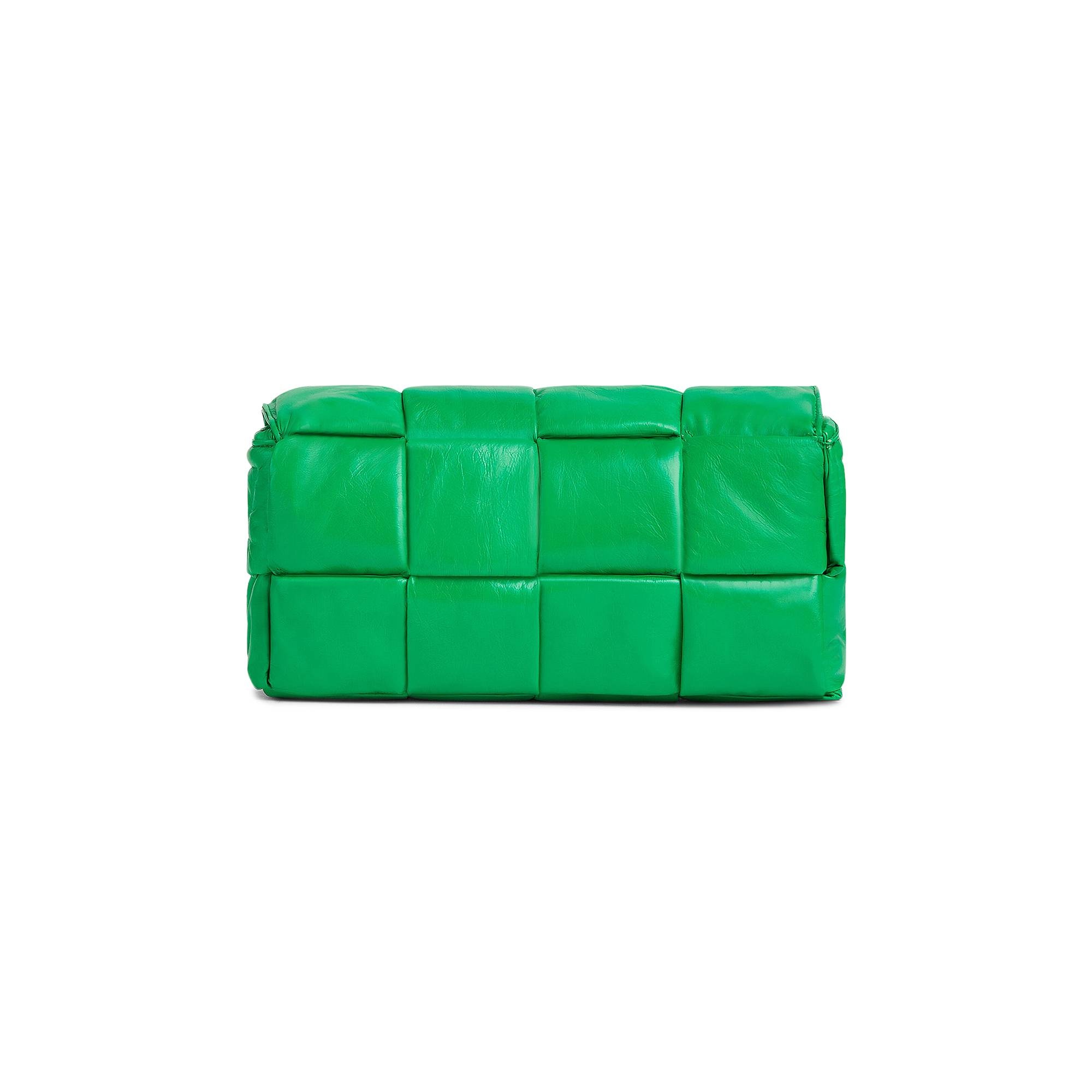 Bottega Veneta Padded Tech Parquet Cassette Bag 'Parakeet/Silver' - 2