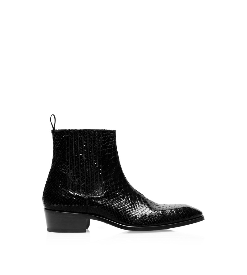 STAMPED PYTHON KENNETH CHELSEA BOOT 1