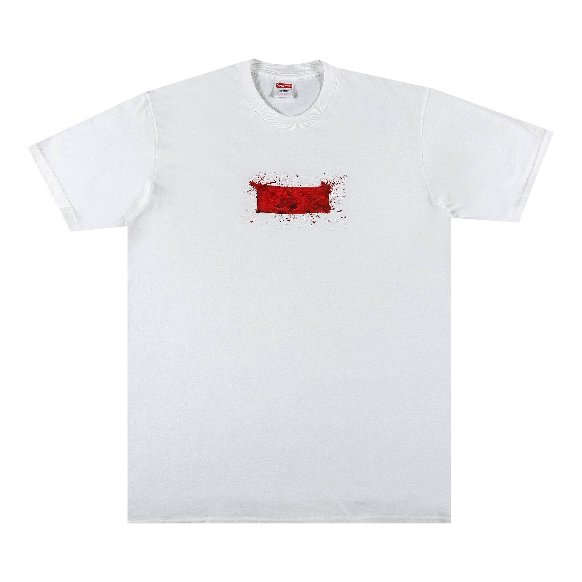 Supreme Ralph Steadman Box Logo Tee 'White' - 1