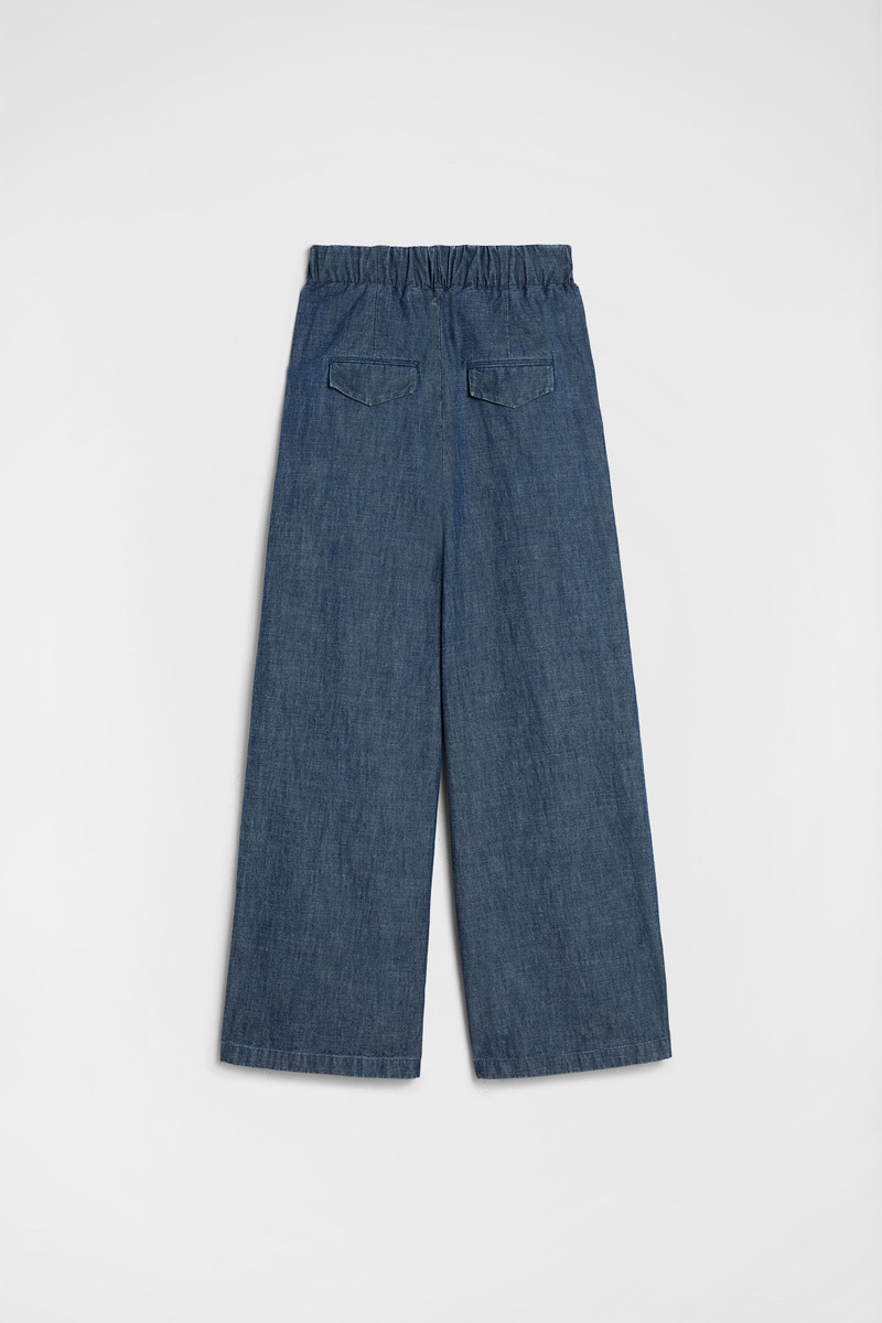Cotton Chambray Trousers 7