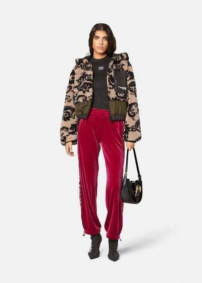 VERSACE JEANS COUTURE Tapestry Couture Teddy Jacket outlook