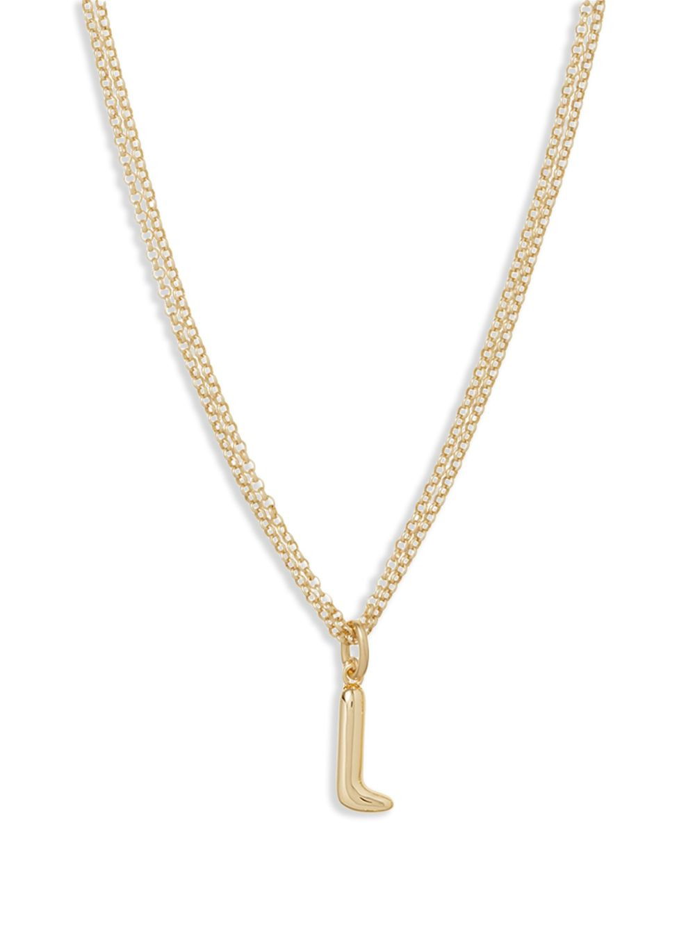 The Puffy Initial necklace - 2