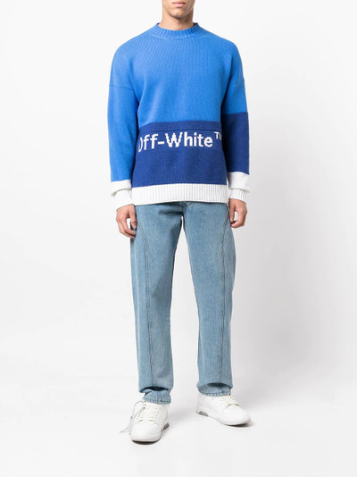 Off-White colour-block jumper outlook