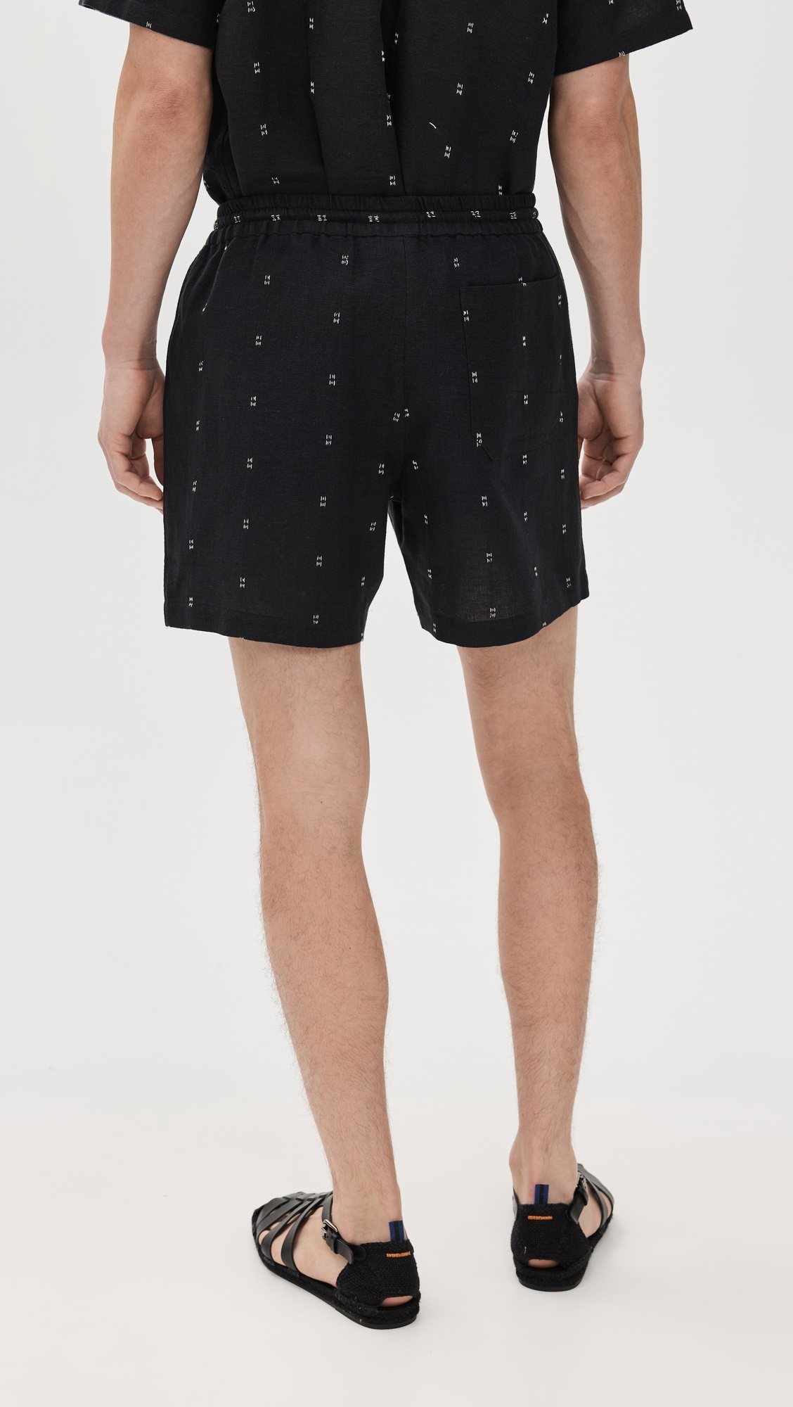 Marc Embroidered Shorts 6.25" - 2