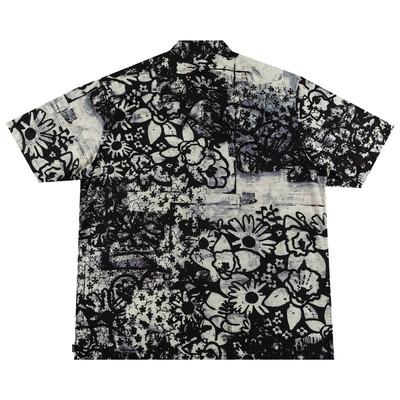 Supreme Supreme x Christopher Wool Short-Sleeve Shirt 'Black' outlook