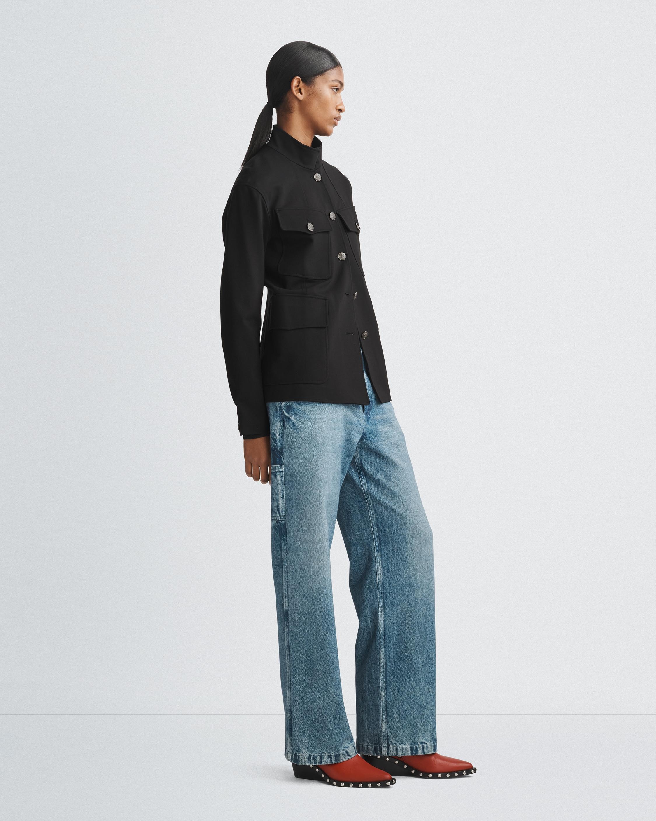 Hadley Ponte Military Jacket
Classic Fit Jacket - 4