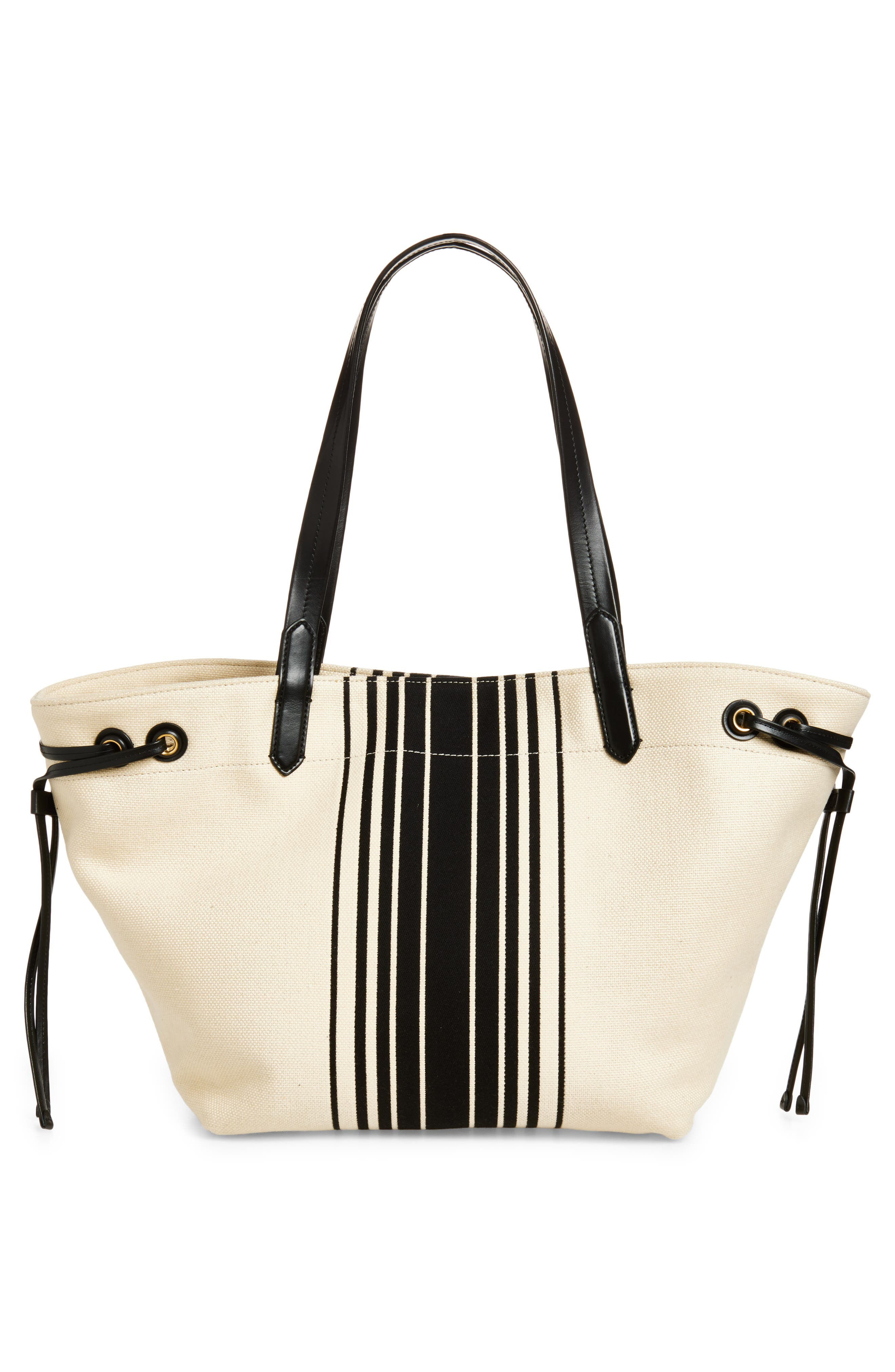 TOM FORD Large Stripe Jacquard Tote in 7Jn02 Natural/Black/Black at Nordstrom - 2