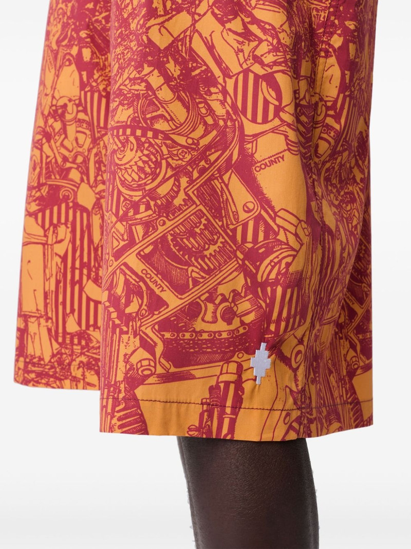 AOP bermuda shorts 4