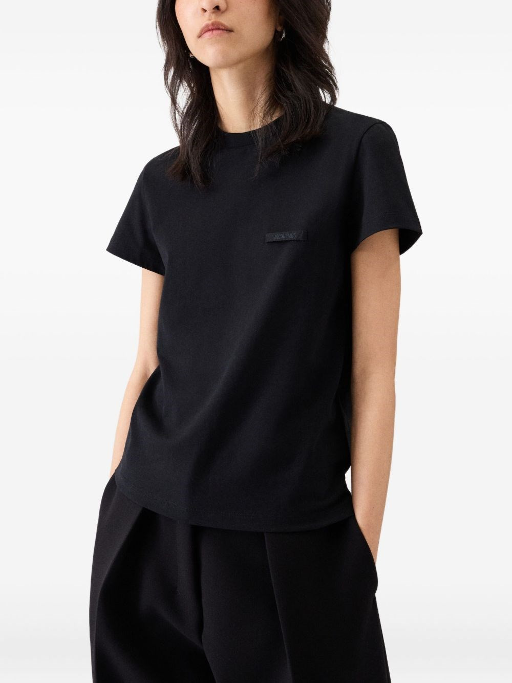 Grosgrain T-shirt with logo - 2