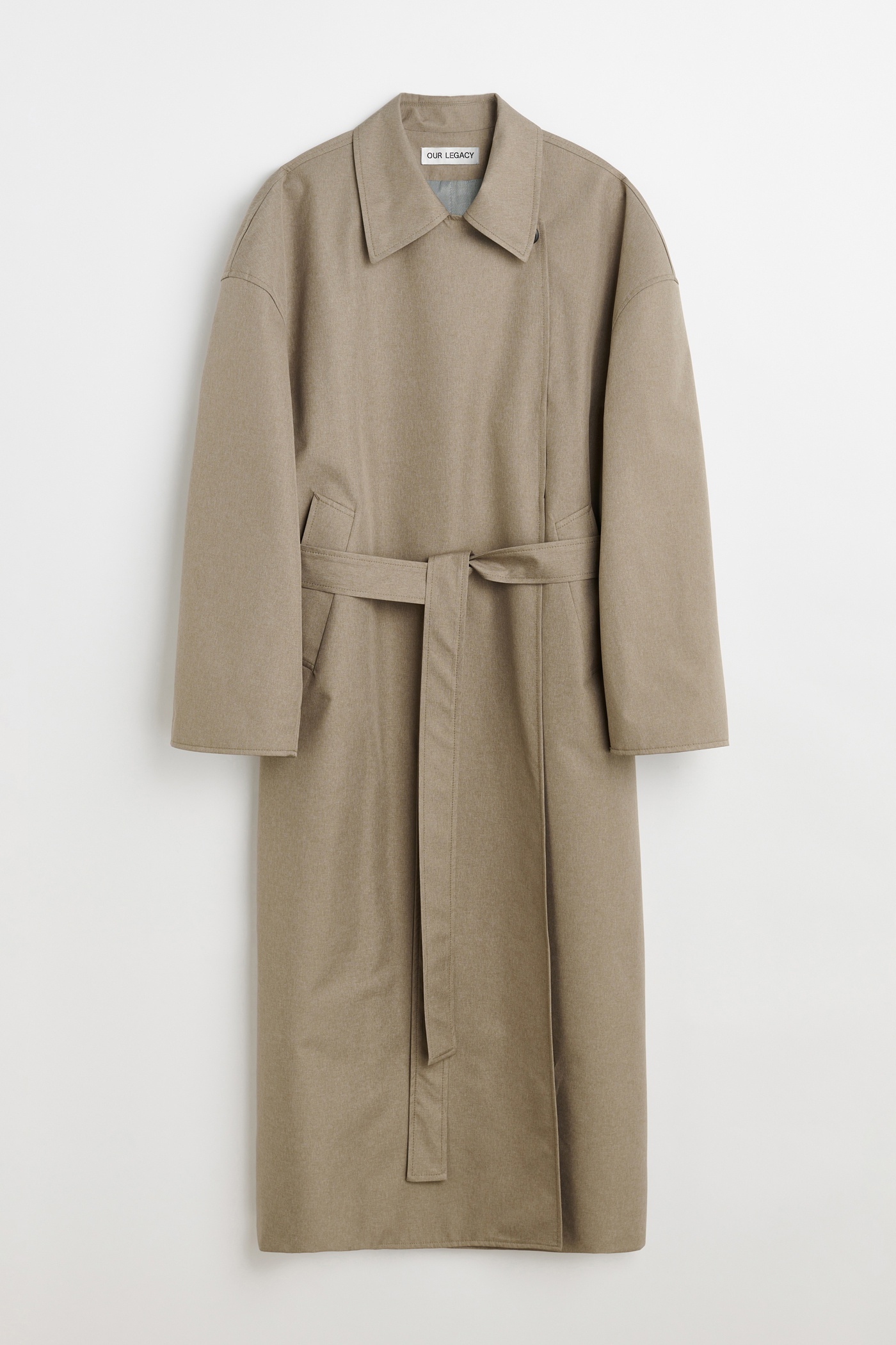 Court Coat Doubleganger Beige Mel Nylon - 8