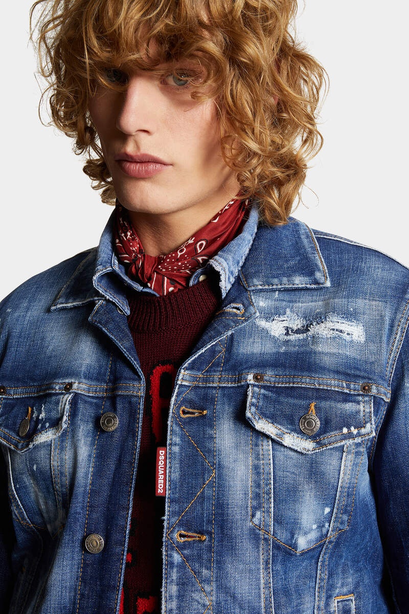 MEDIUM HERITAGE RAMMENDO WASH JEAN JACKET - 3